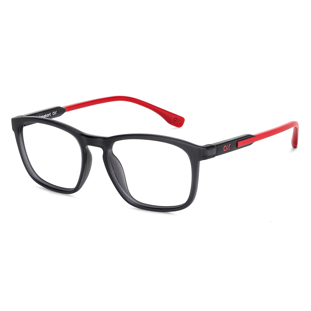 Lenskart Air Online Light Gray Full Rim Square right side