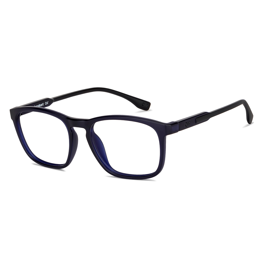 Lenskart Air Online Sky Blue Full Rim Square right side