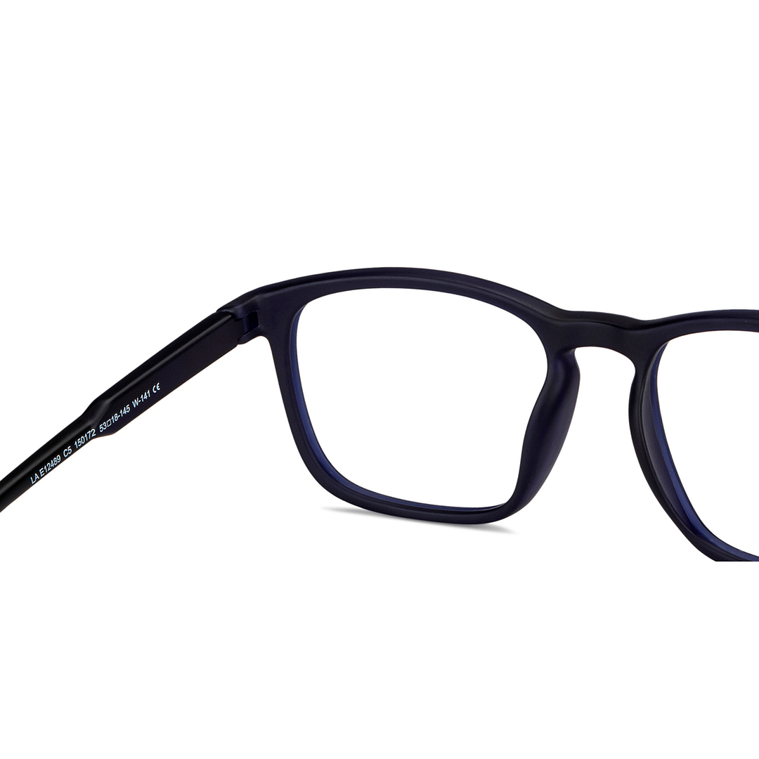 Lenskart Air Online Sky Blue Full Rim Square right side