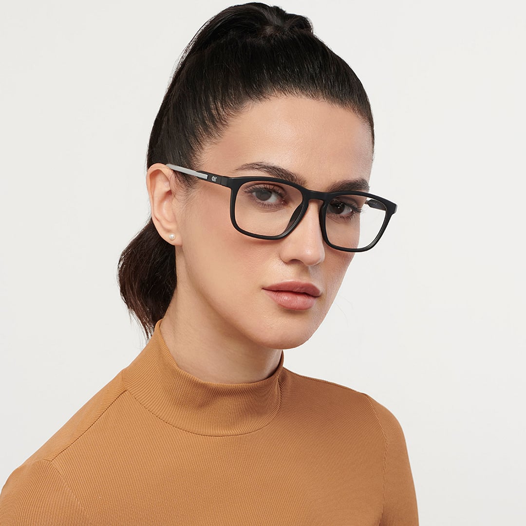 Lenskart Air Black Full Rim Square right side