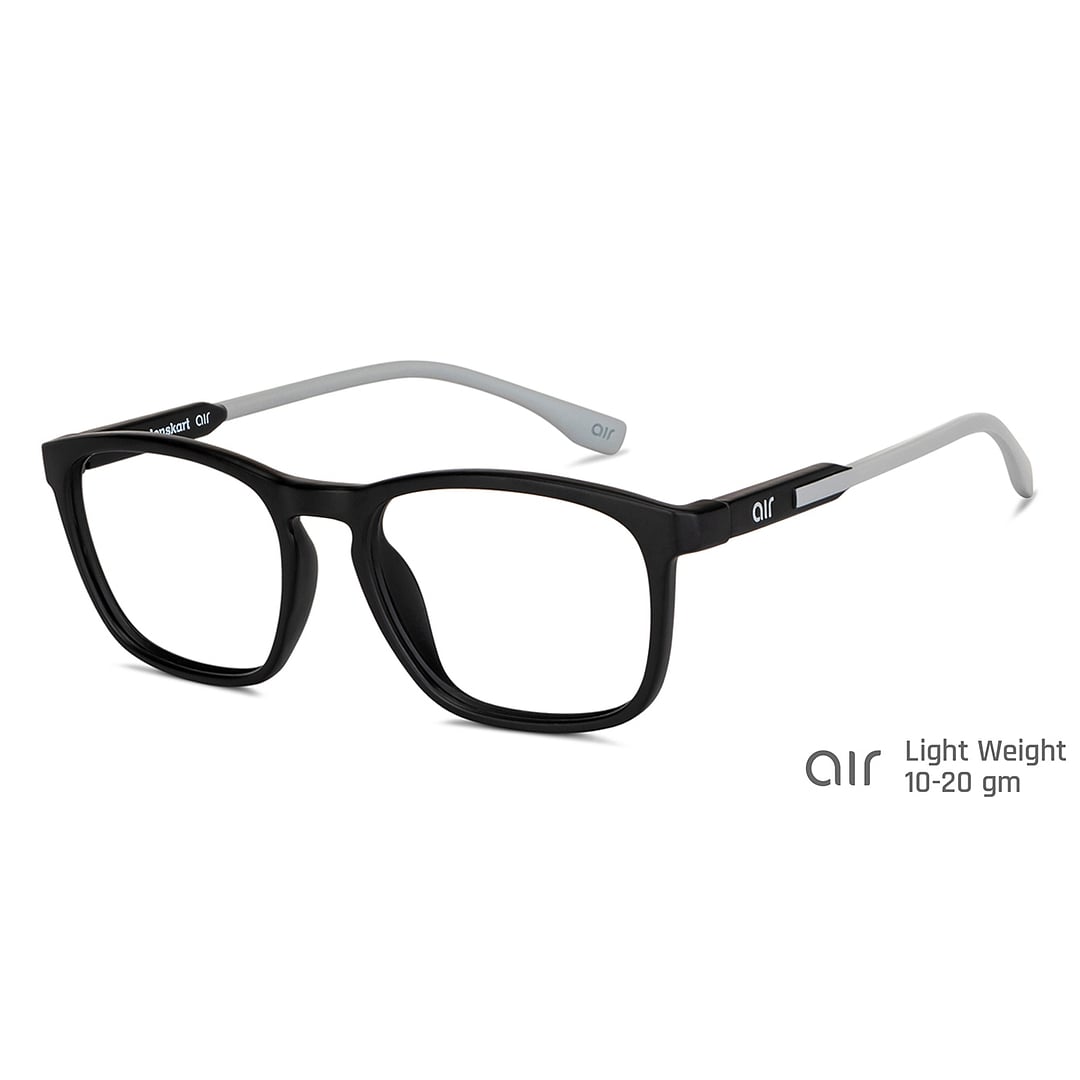 Lenskart Air Black Full Rim Square right side