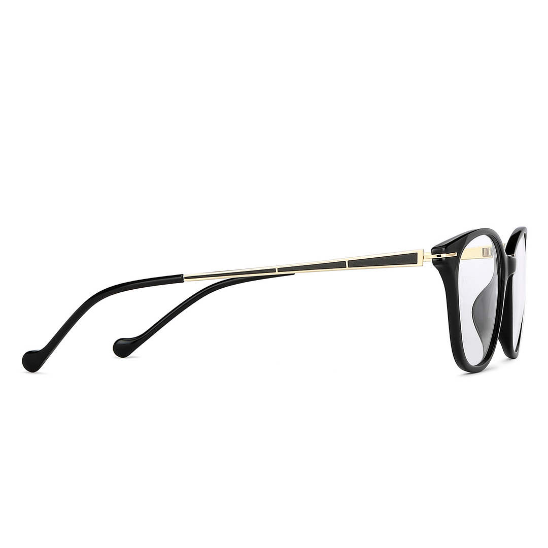 Lenskart Air Online Black Full Rim Cat Eye left side
