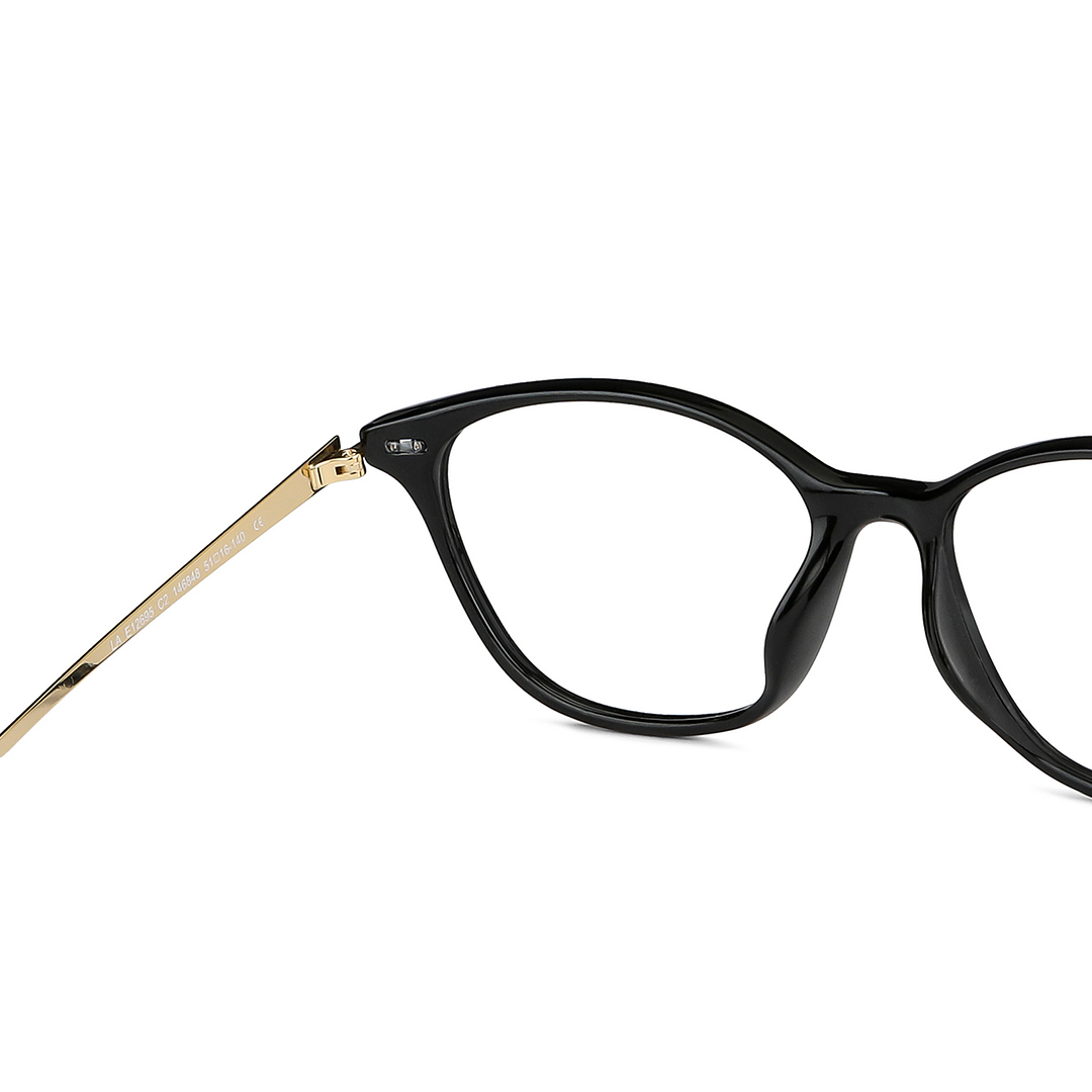 Lenskart Air Online Black Full Rim Cat Eye right side
