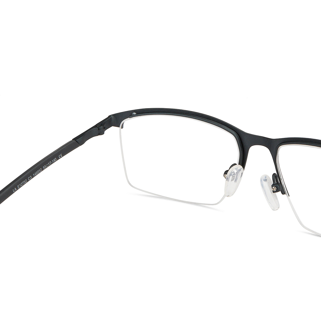 Lenskart Air Online Light Gray Half Rim Rectangle right side