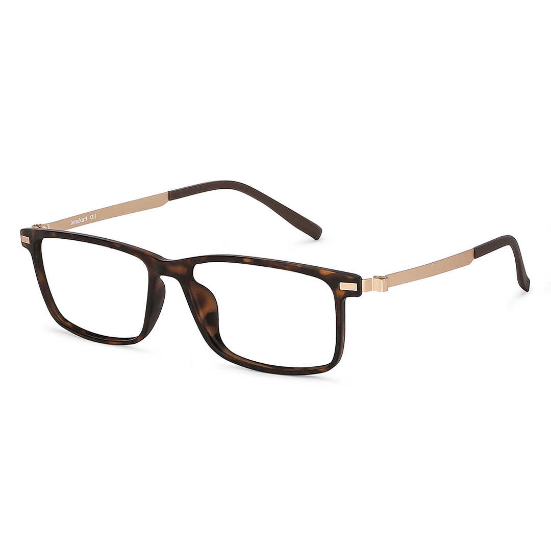 Lenskart Air Online Light Brown Full Rim Rectangle right side