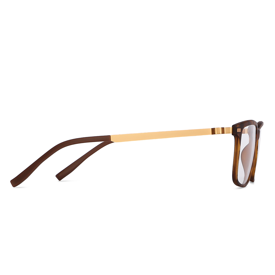 Lenskart Air Online Light Brown Full Rim Rectangle left side
