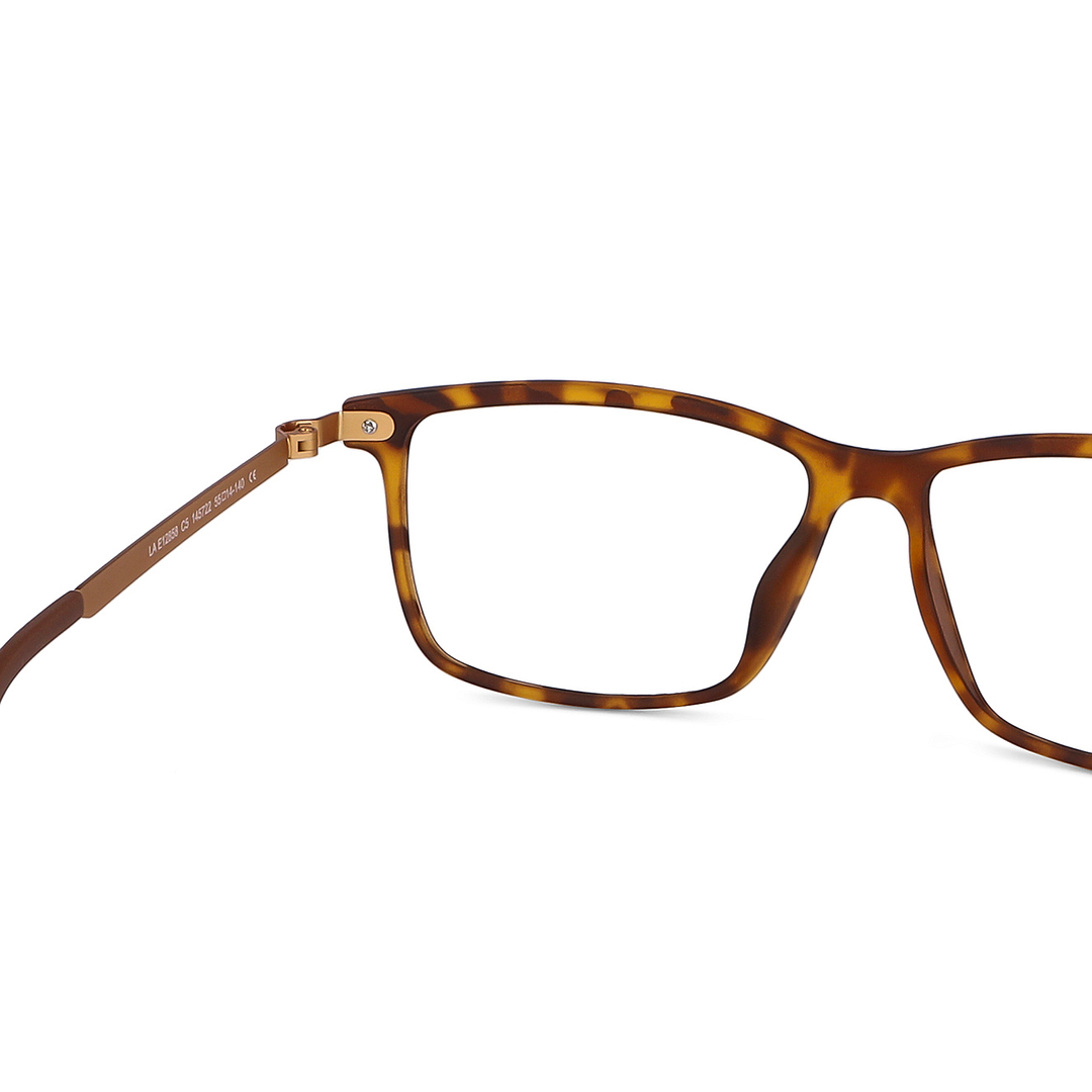 Lenskart Air Online Light Brown Full Rim Rectangle right side