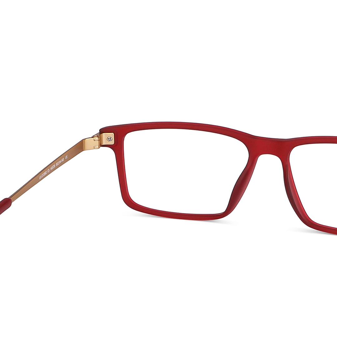 Lenskart Air Online Red Full Rim Rectangle right side