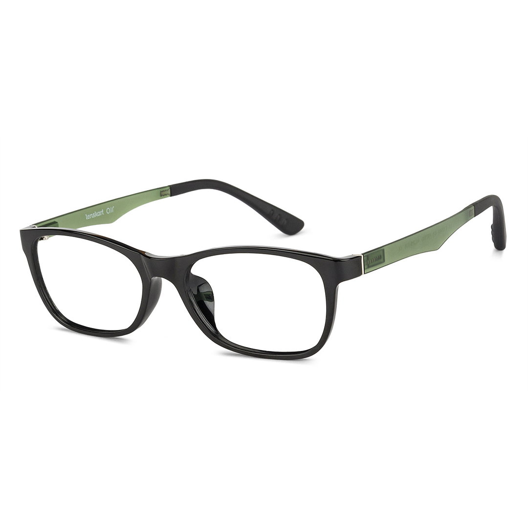 Hooper Online Black Full Rim Rectangle right side