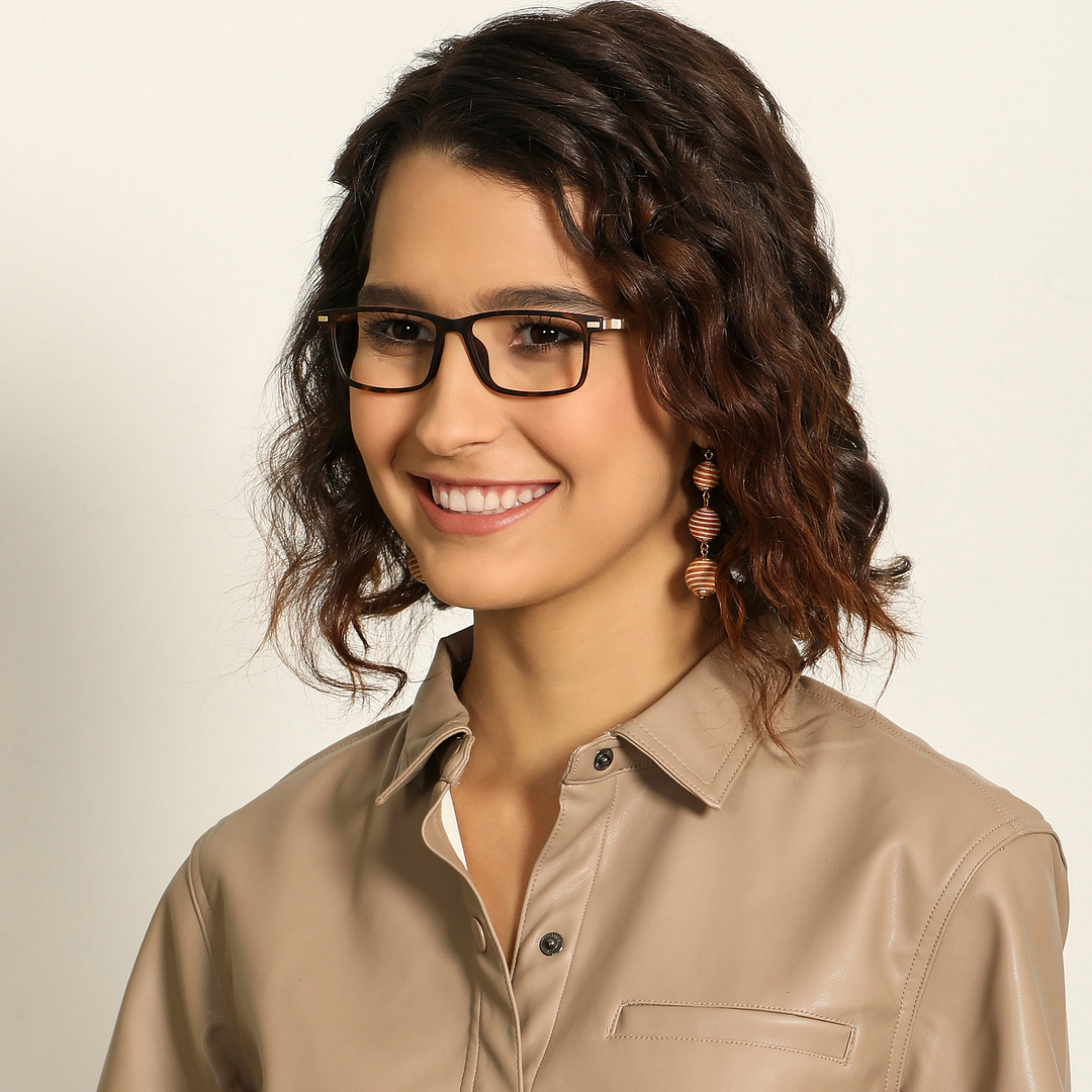 Lenskart Air Online Green Full Rim Square left side