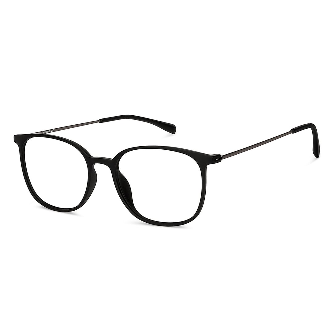 Lenskart Air Black Full Rim Round right side