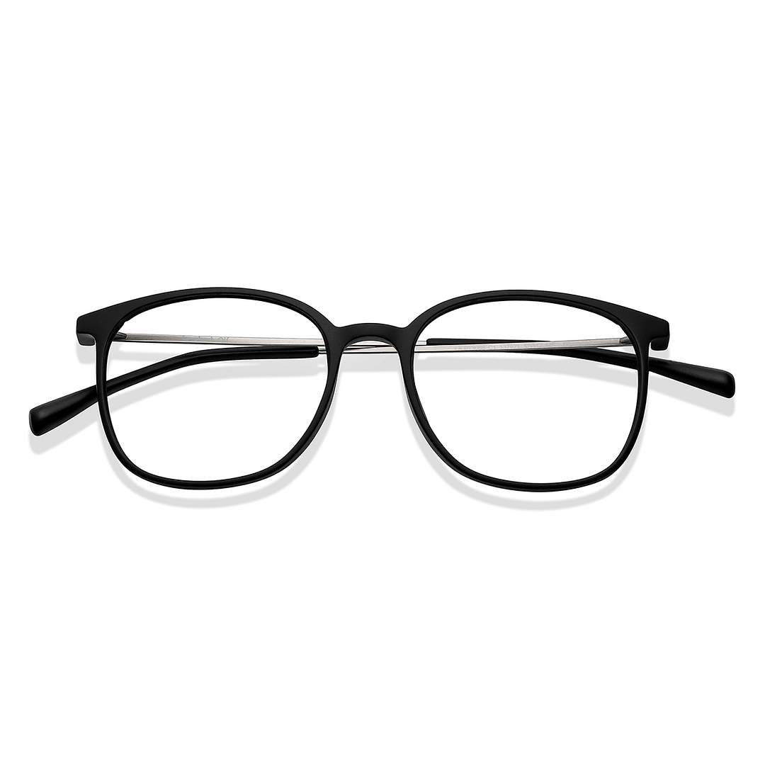 Lenskart Air Black Full Rim Round left side