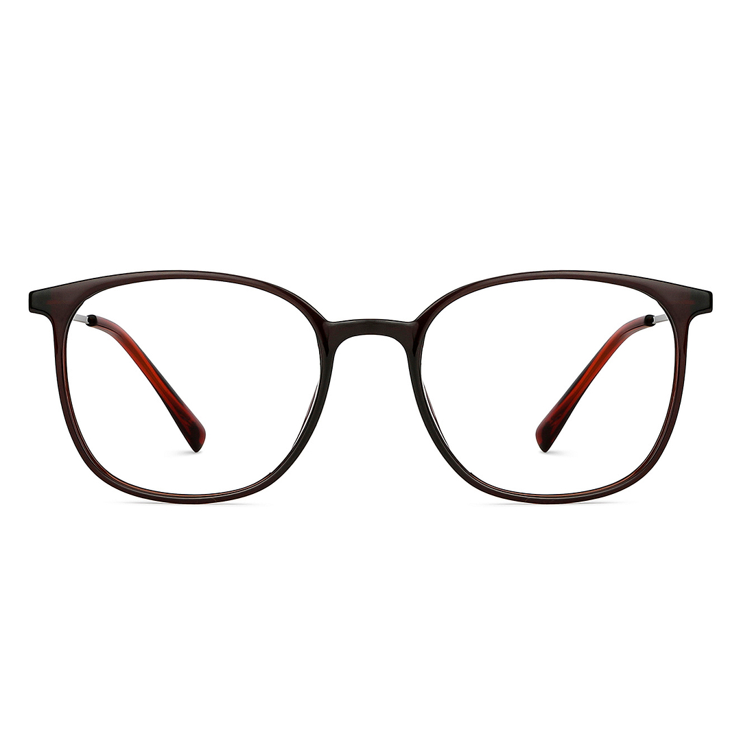 Lenskart Air Online Light Brown Full Rim Round right side