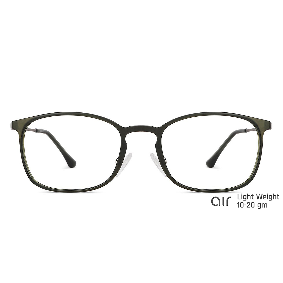 Lenskart Air Online Green Full Rim Square left side