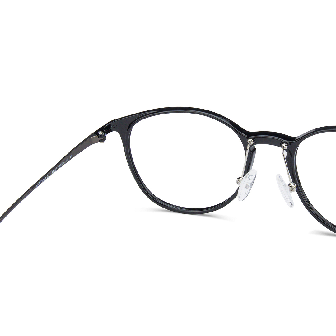 Lenskart Air Online Black Full Rim Round left side
