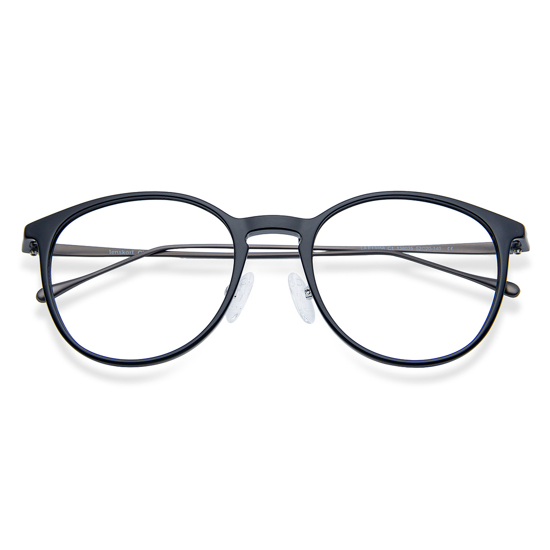 Lenskart Air Online Black Full Rim Round right side