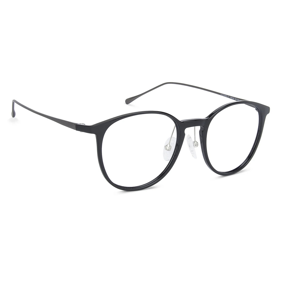 Lenskart Air Online Black Full Rim Round left side