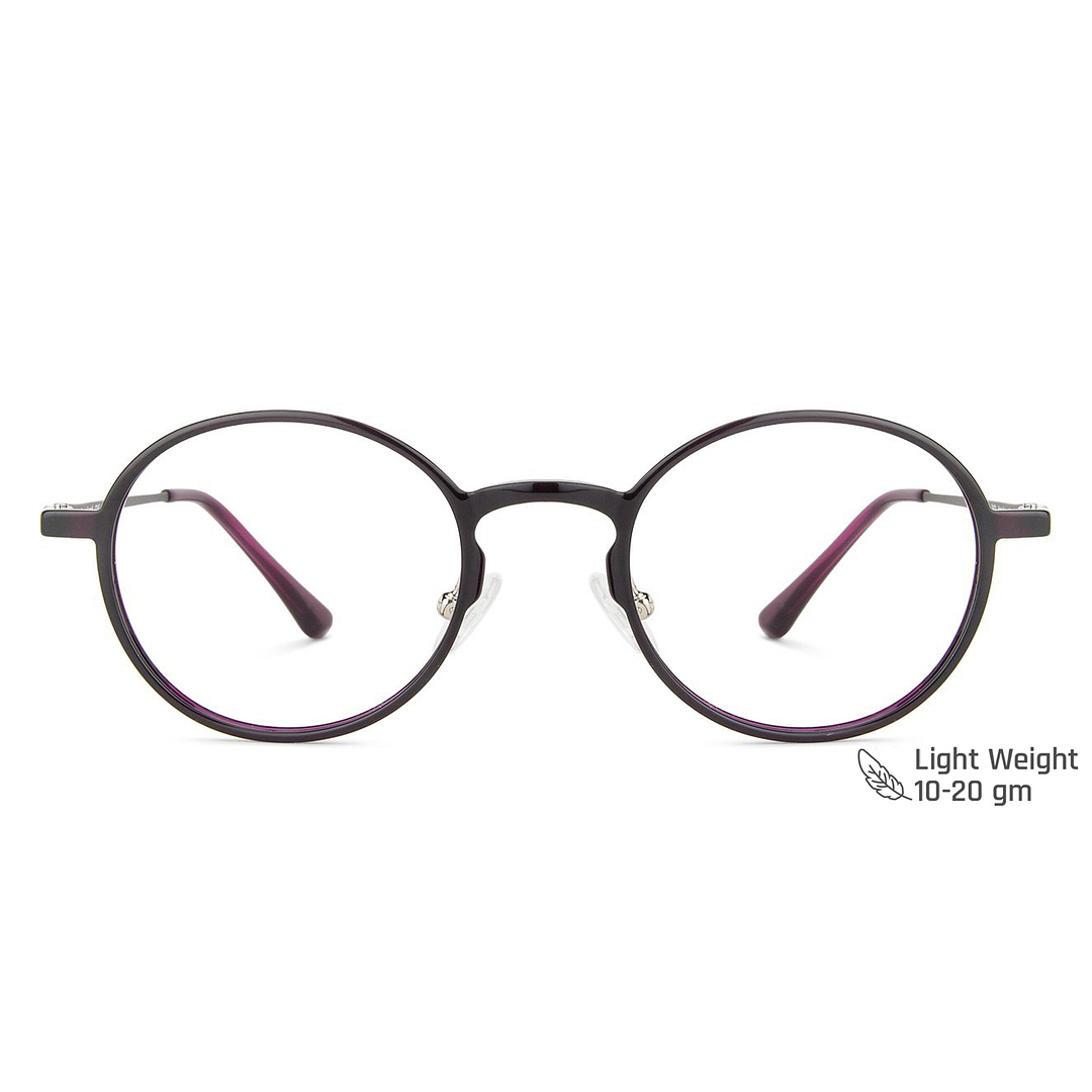Lenskart Air Online Purple Full Rim Round right side