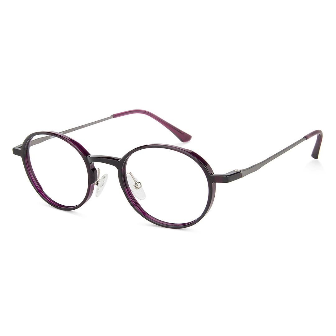 Lenskart Air Online Purple Full Rim Round left side
