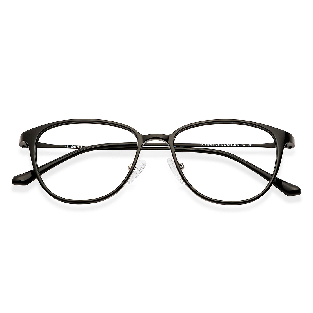 Lenskart Air Online Black Full Rim Square left side