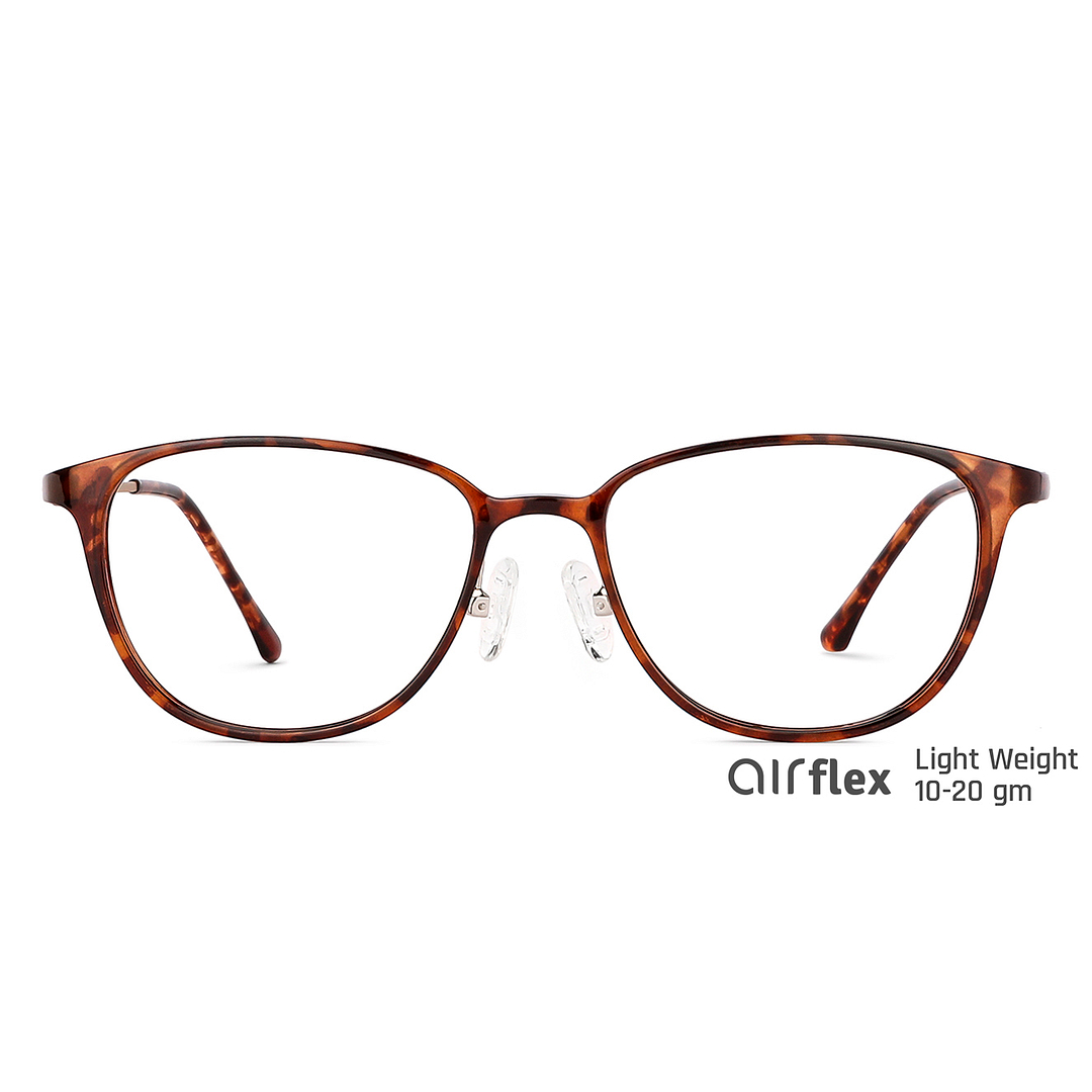 Lenskart Air Online Light Brown Full Rim Square right side