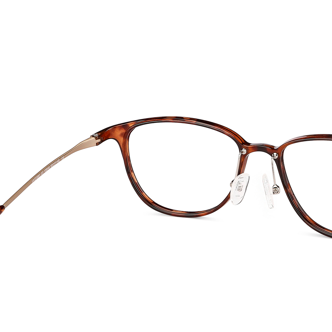 Lenskart Air Online Light Brown Full Rim Square right side