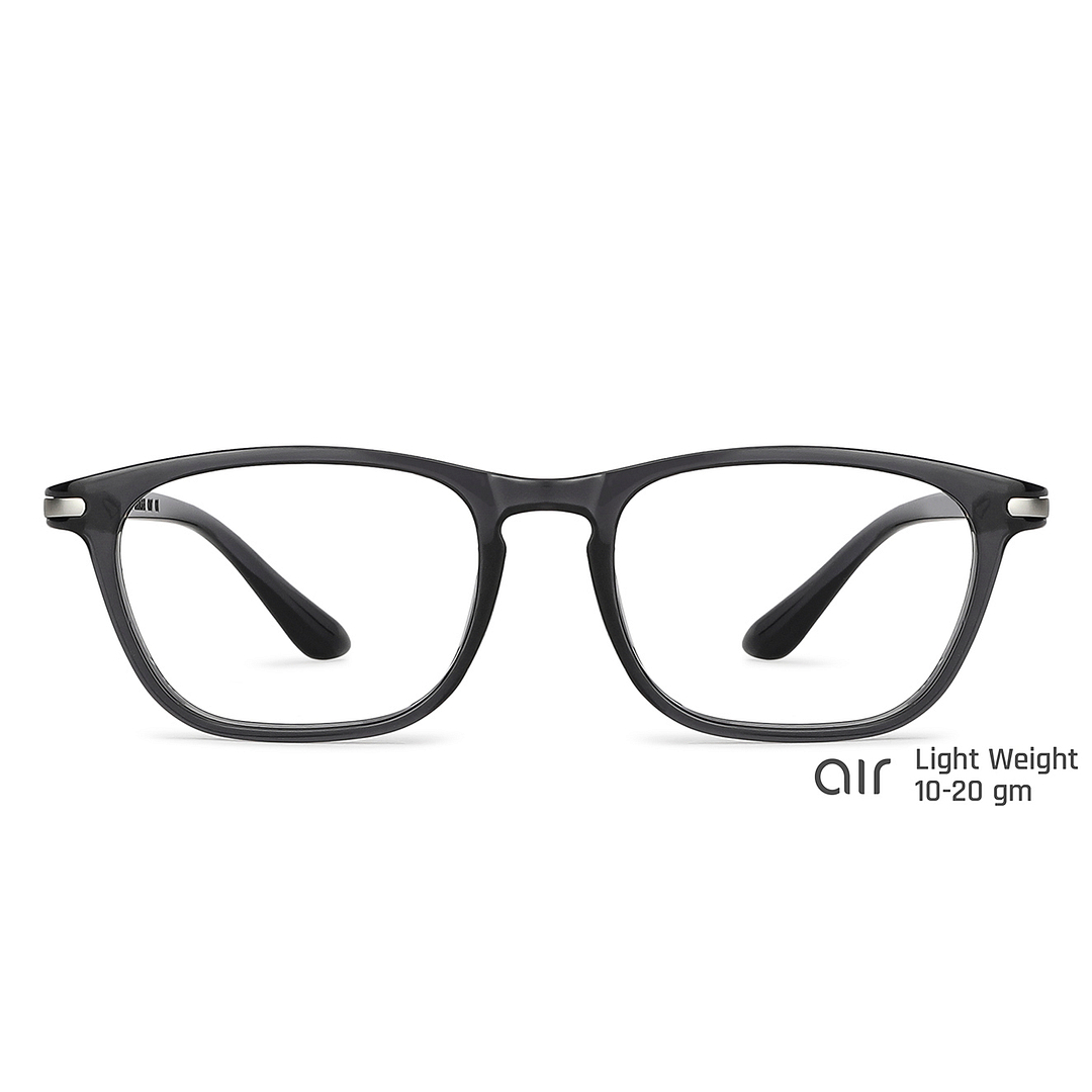 Lenskart Air Online Light Gray Full Rim Rectangle left side