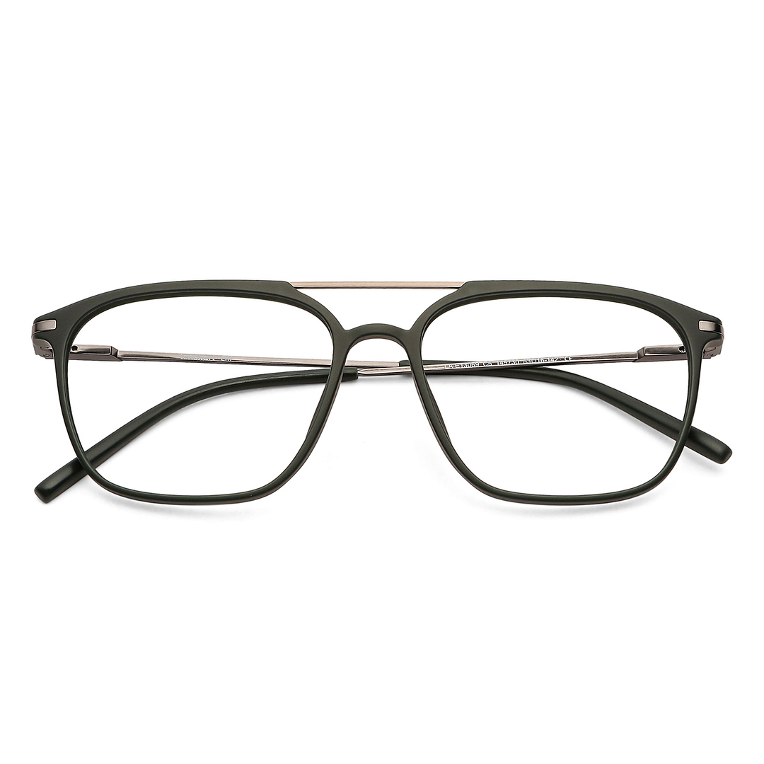 Lenskart Air Online Light Green Full Rim Square left side