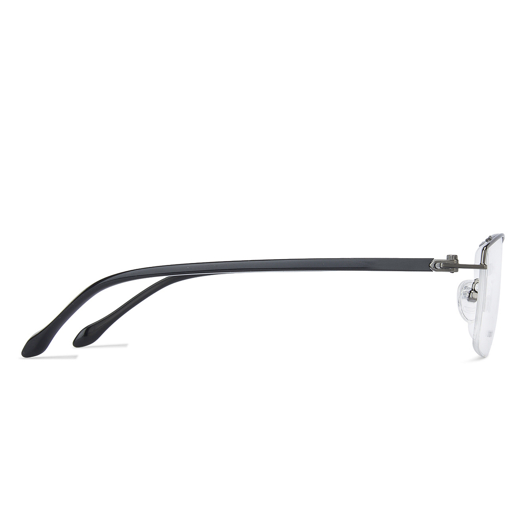 Lenskart Air Online Black Half Rim Rectangle right side