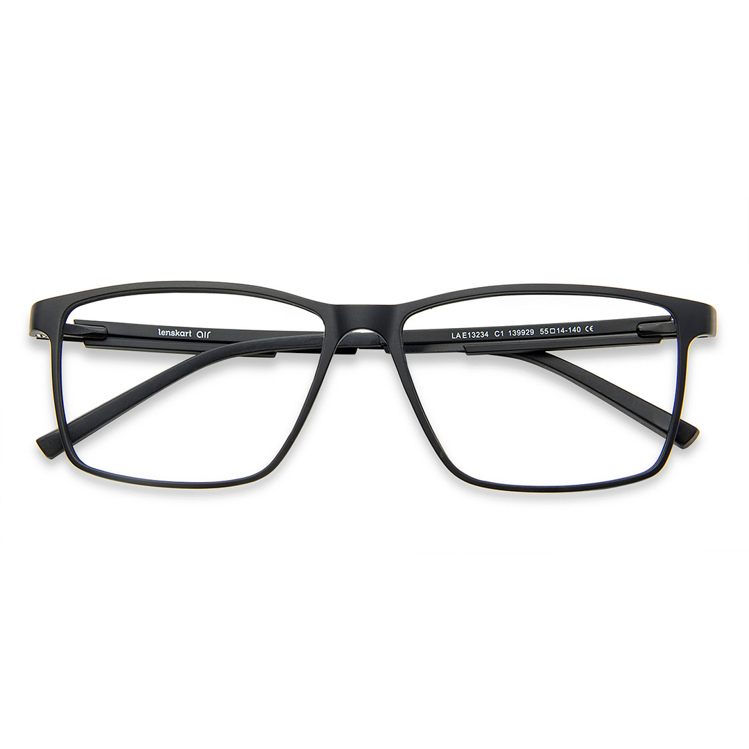 Lenskart Air Online Black Full Rim Square right side