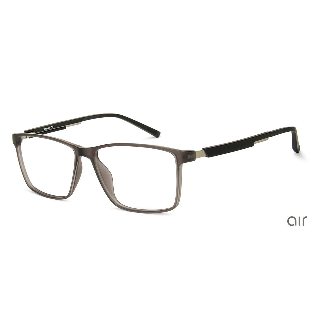 Lenskart Air Online Light Gray Full Rim Square right side
