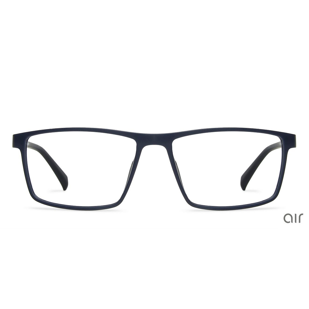 Lenskart Air Online Sky Blue Full Rim Rectangle left side