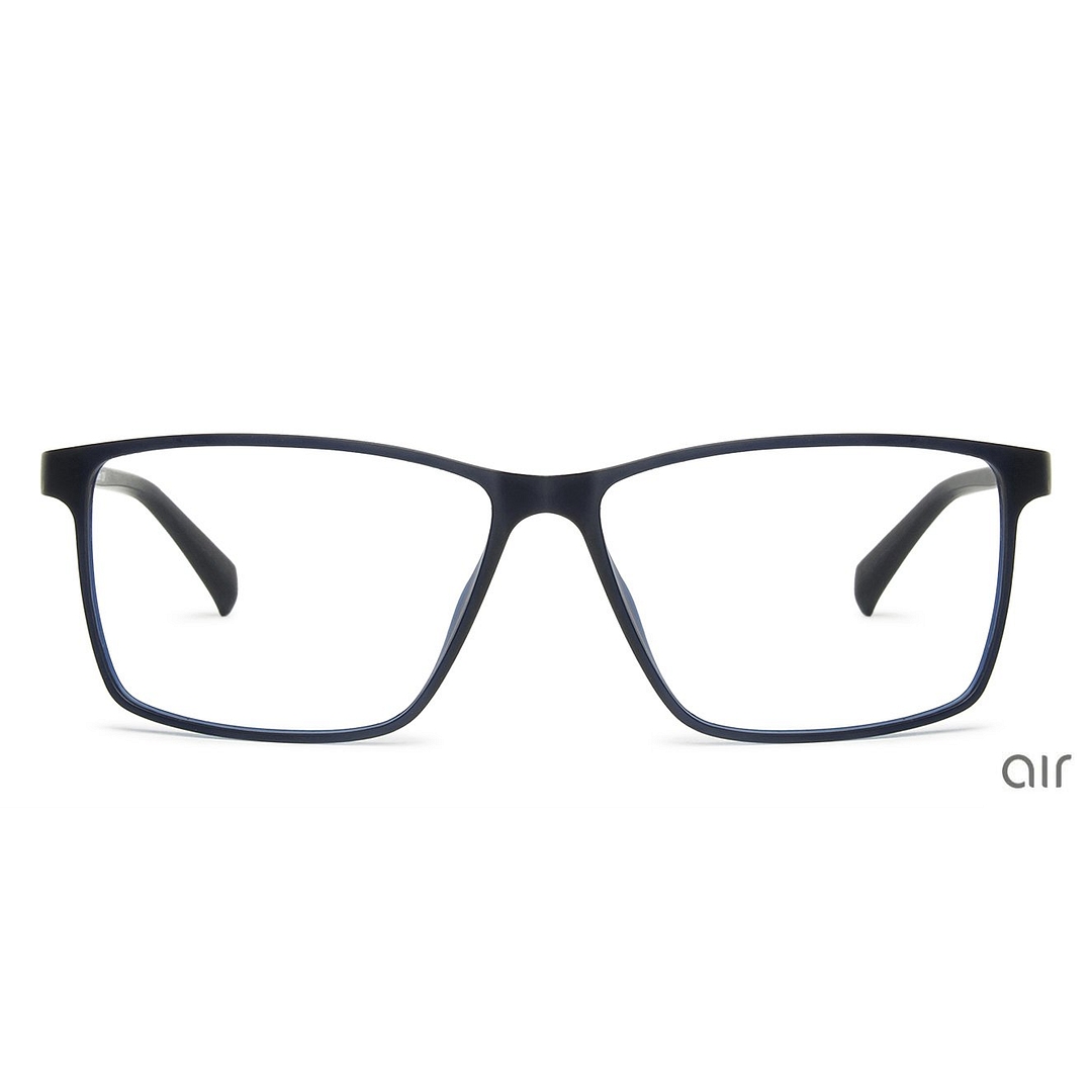 Lenskart Air Online Sky Blue Full Rim Square left side