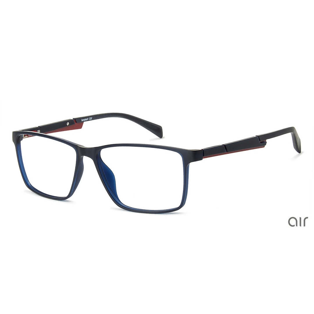 Lenskart Air Online Sky Blue Full Rim Square right side