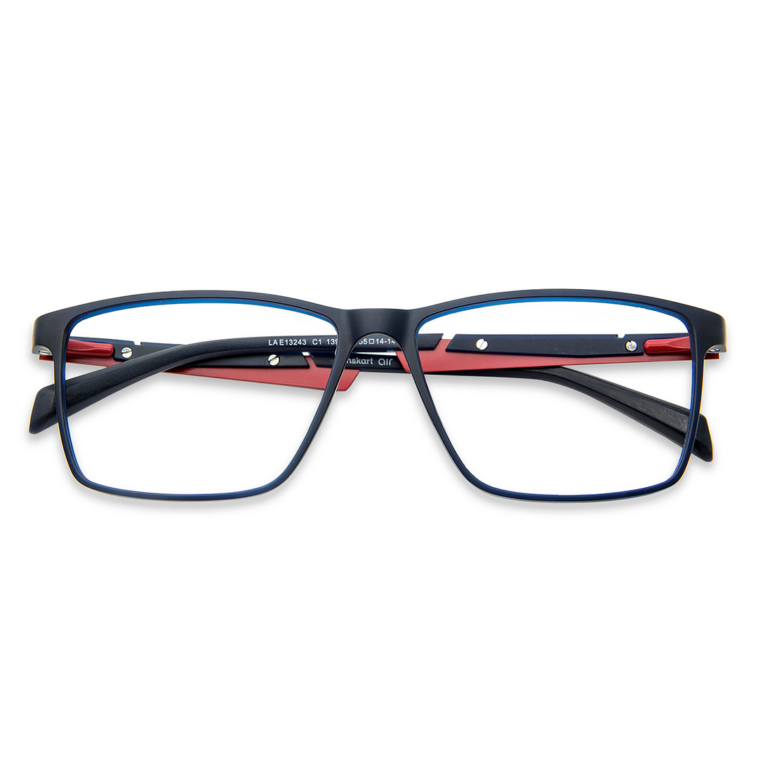 Lenskart Air Online Sky Blue Full Rim Square right side