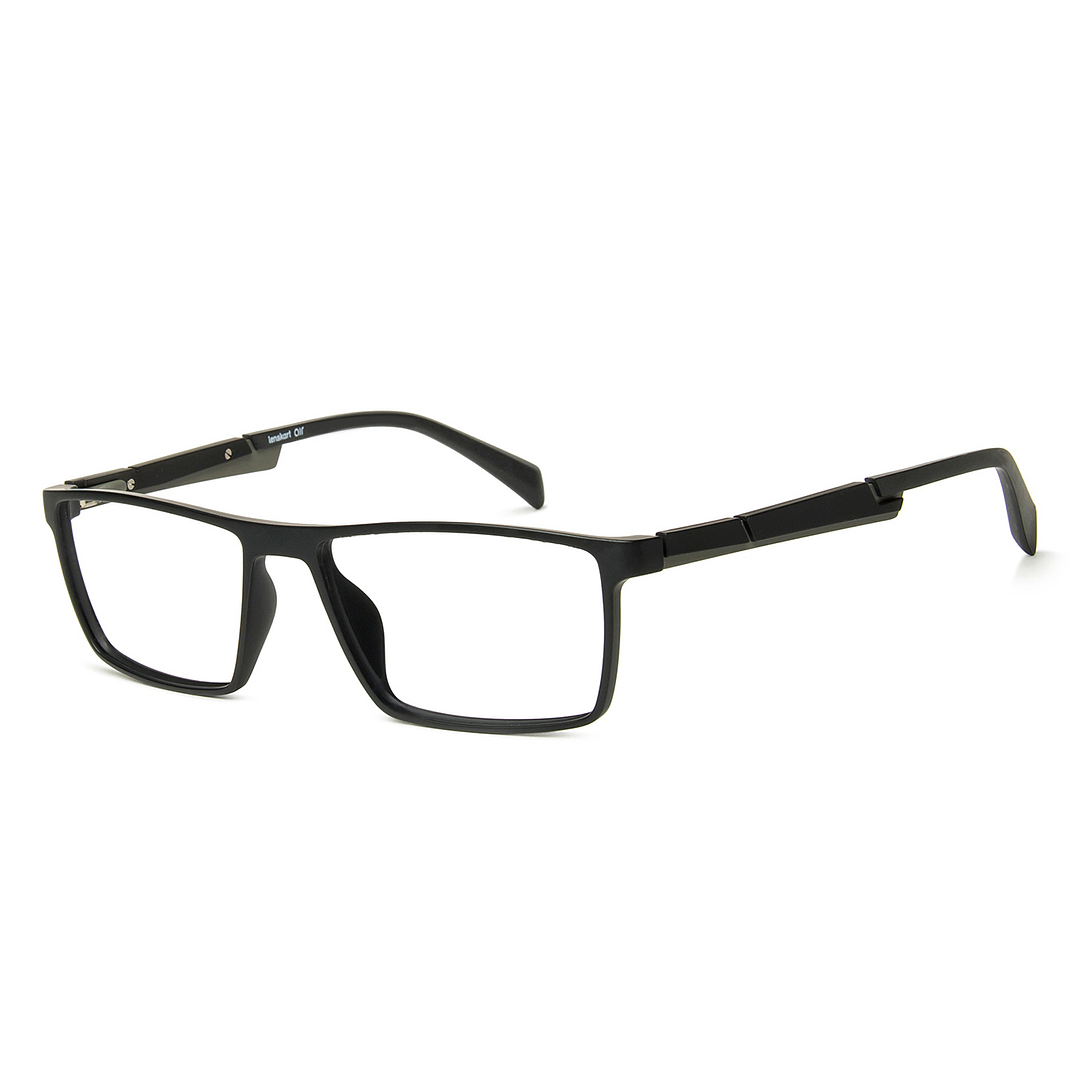 Lenskart Air Online Black Full Rim Rectangle left side