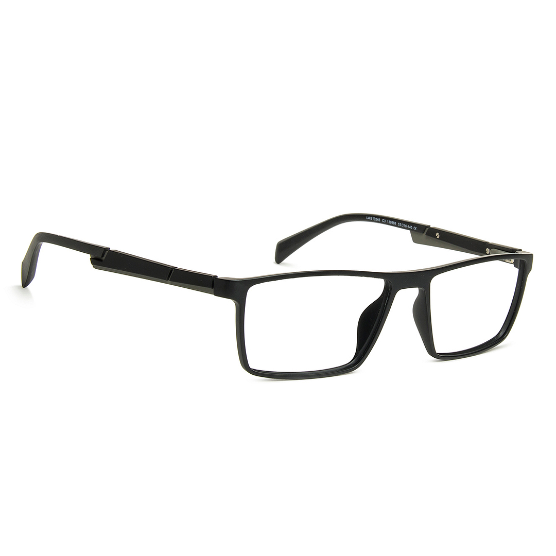 Lenskart Air Online Black Full Rim Rectangle left side