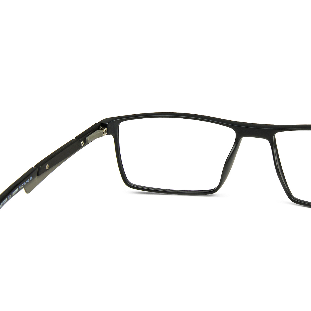 Lenskart Air Online Black Full Rim Rectangle left side