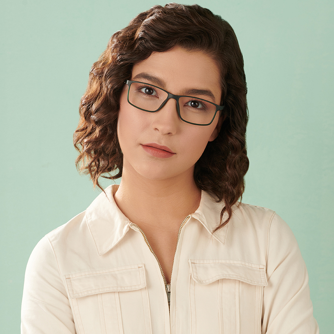 Lenskart Air Online Black Full Rim Rectangle right side