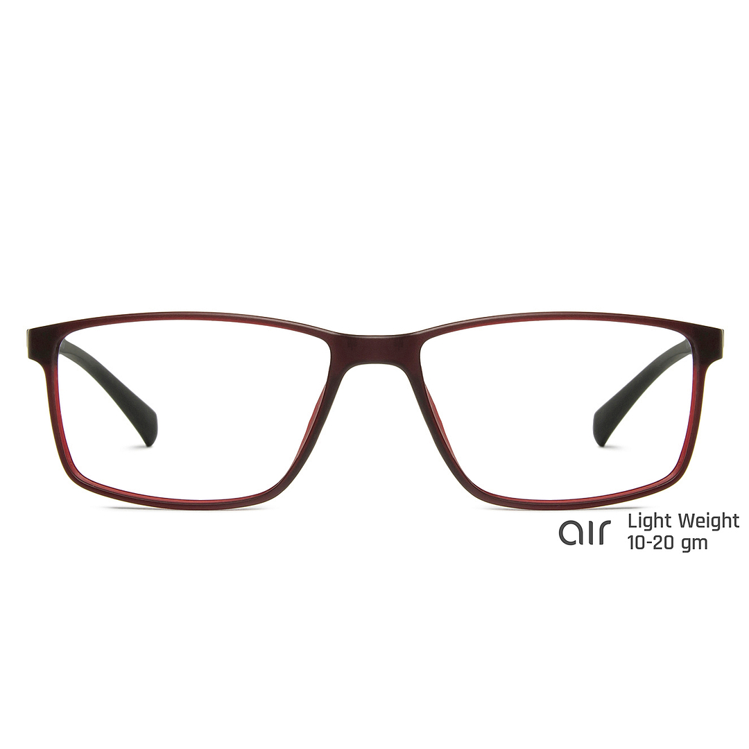 Lenskart Air Online Black Full Rim Rectangle left side