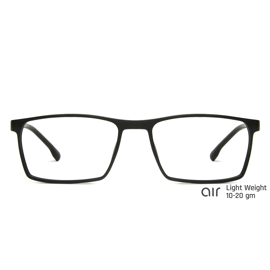 Lenskart Air Online Black Full Rim Square left side