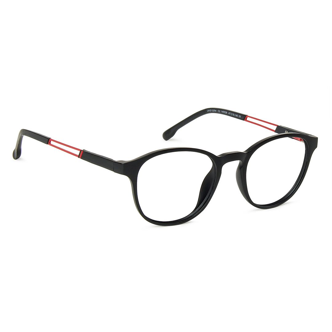 Lenskart Air Online Black Full Rim Round left side