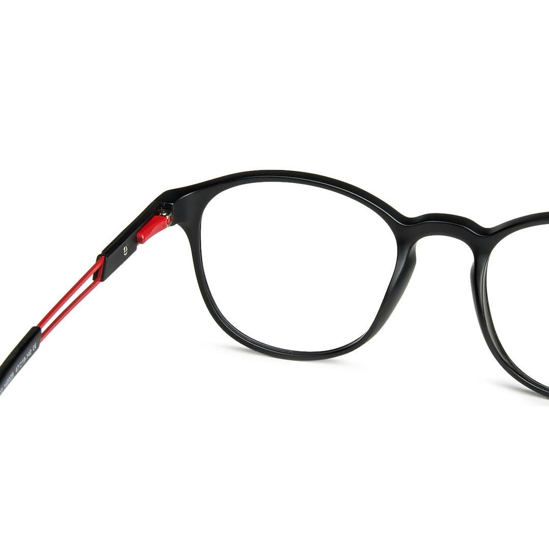 Lenskart Air Online Black Full Rim Round left side