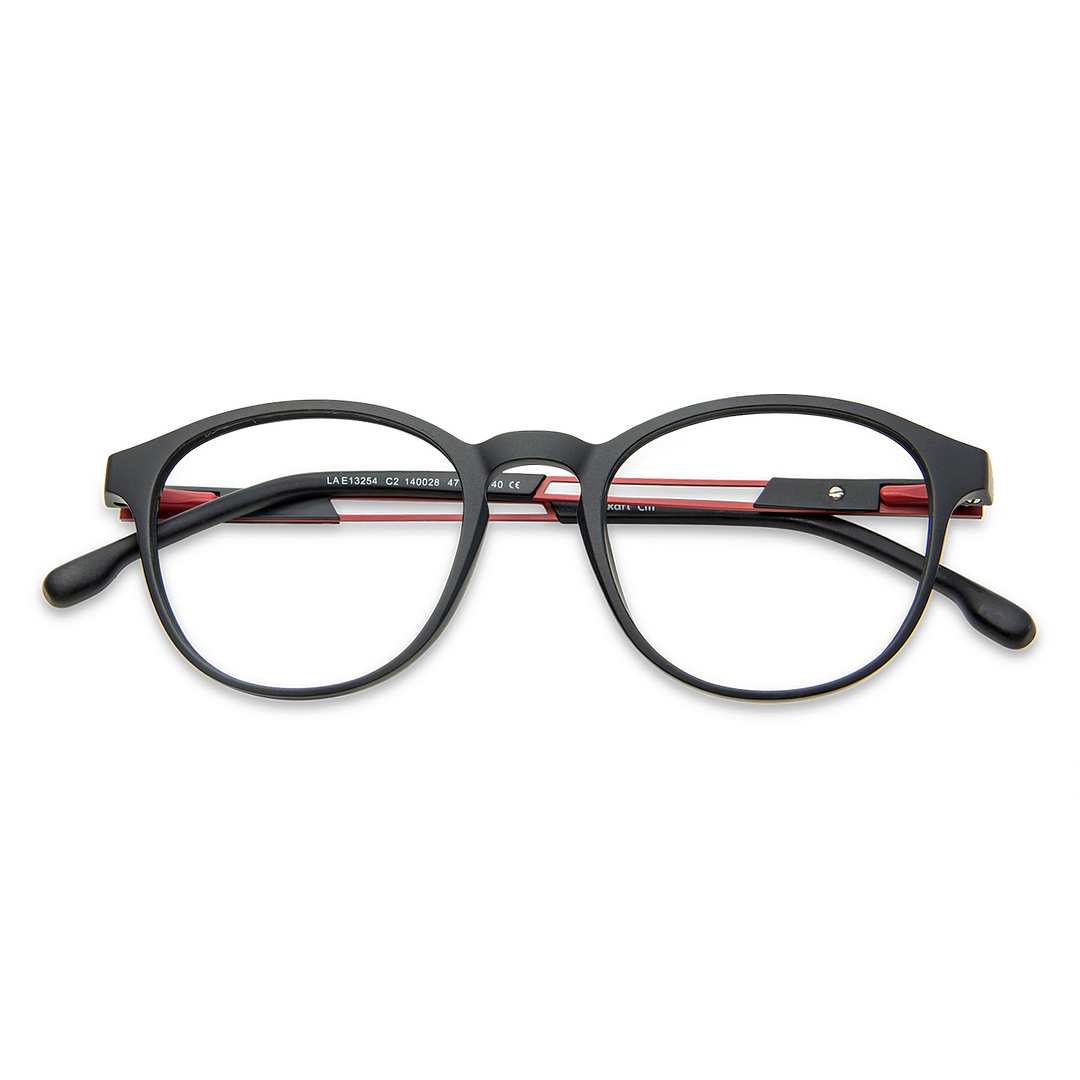 Lenskart Air Online Black Full Rim Round right side