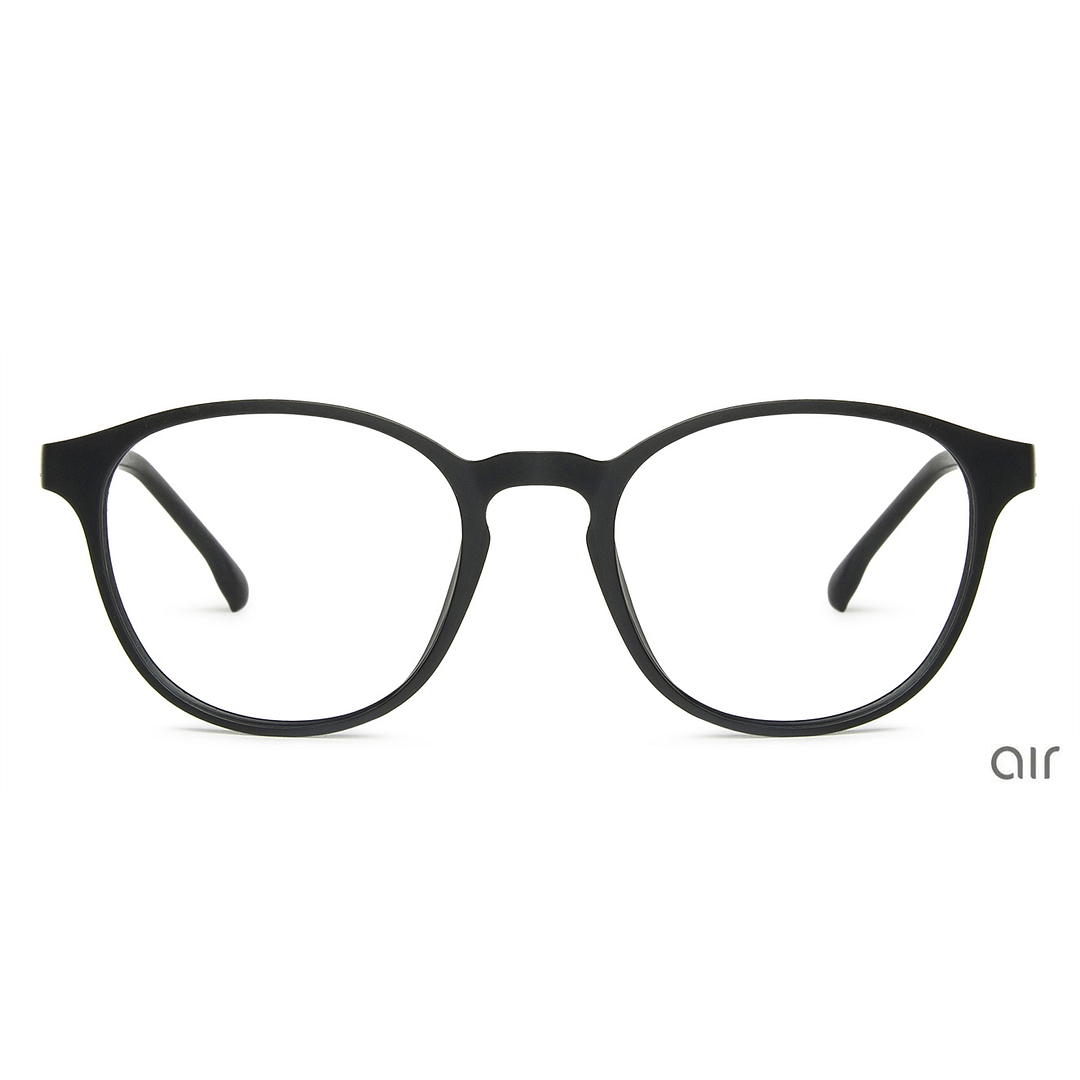 Lenskart Air Online Black Full Rim Round left side