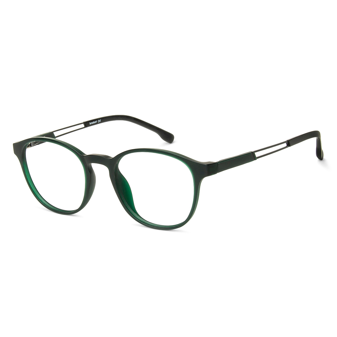 Lenskart Air Online Green Full Rim Round left side