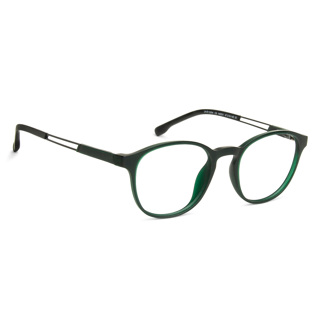Lenskart Air Online Green Full Rim Round left side