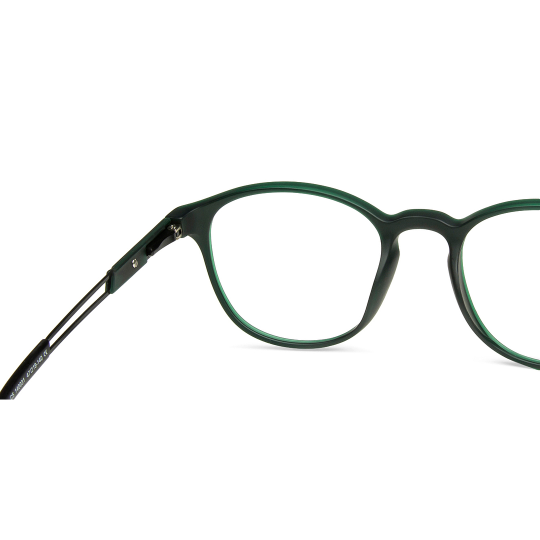 Lenskart Air Online Green Full Rim Round left side