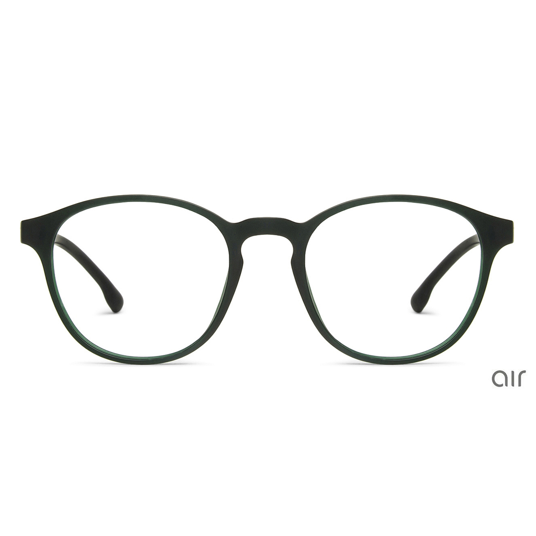 Lenskart Air Online Green Full Rim Round left side
