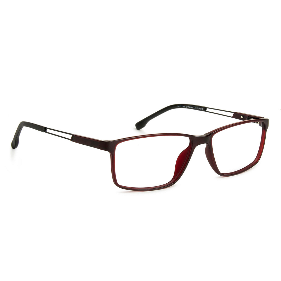 Lenskart Air Online Light Brown Full Rim Rectangle left side